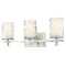 Z-Lite Z-Lite Grayson Brushed Nickel Bathroom Light 1949-3V-BN