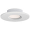 Maxim Lighting Maxim Lighting Snug White LED Flushmount Light 87753WTWT