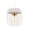 UMAGE Mid-Century Modern LED Mini-Pendant Light White Acorn by UMAGE 2105_4007_4040