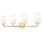 Z-Lite Z-Lite Montford Modern Gold Bathroom Light 7005-4V-MGLD