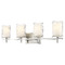 Z-Lite Z-Lite Grayson Brushed Nickel Bathroom Light 1949-4V-BN
