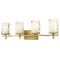 Z-Lite Z-Lite Grayson Modern Gold Bathroom Light 1949-4V-MGLD