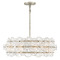 Fredrick Ramond Rene Medium Drum Chandelier in Glacial by Fredrick Ramond FR30126GG