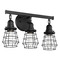 Craftmade Lighting Thatcher Flat Black Bathroom Light by Craftmade Lighting 50603-FB