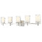 Z-Lite Z-Lite Grayson Brushed Nickel Bathroom Light 1949-5V-BN
