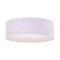Design Classics Lighting 16-Inch White Linen Drum Shade for Milo Collection by Design Classics SH7492DIF