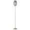 Lite Source Lighting Egg Stainless Steel Floor Lamp by Lite Source Lighting LS-8875SS/GREY
