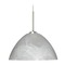 Besa Lighting Besa Lighting Tessa Satin Nickel LED Pendant Light 1JT-420152-LED-SN