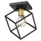Z-Lite Vertical Bronze & Olde Brass Flush Mount by Z-Lite 478F-BRZ-OBR