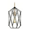 Visual Comfort Studio Collection Visual Comfort Studio Collection Zarra Satin Brass & Midnight Black Mini-Pendant Light 5134101-848