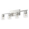 Hunter Fan Company Hunter Fan Company Kerrison Brushed Nickel Bathroom Light 48032