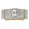 Hinkley Axis Large Semi-Flush in Brass & Heathered Gray by Hinkley Lighting 41709HB