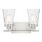Savoy House Savoy House Lighting Vaughan Satin Nickel Bathroom Light 8-4508-2-SN