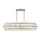 Fredrick Ramond Rene Large Drum Chandelier in Glacial by Fredrick Ramond FR30124GG