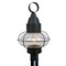 Vaxcel Lighting Seeded Glass Post Light Black by Vaxcel Lighting OP21835TB