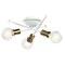 Kichler Lighting Armstrong 15-Inch White Flush Mount by Kichler Lighting 43196WH
