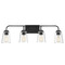 Meridian 32-Inch Vanity Light in Matte Black by Meridian M80045MBK