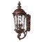 Hinkley Outdoor Wall Light with Clear Glass in River Rock by Hinkley Lighting 1894RK