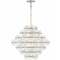 Fredrick Ramond Rene 30.50-Inch Wide Chandelier in Glacial by Fredrick Ramond FR30128GG