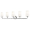 Z-Lite Z-Lite Montford Chrome Bathroom Light 7005-5V-CH