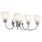 Kichler Lighting Jolie 28-Inch Vanity Light in Chrome by Kichler Lighting 45640CH
