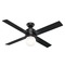Hunter Fan Company Hepburn 52-Inch LED Fan in Matte Black by Hunter Fan Company 59321