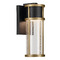 Kichler Lighting Camillo 12-Inch LED Outdoor Wall Light in Black & Brass by Kichler 59139BKT