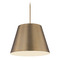 Z-Lite Z-Lite Lilly Modern Gold Pendant Light with Empire Shade 2307-24MGLD