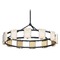 Maxim Lighting Radiant Black & Gold Leaf LED Chandelier by Maxim Lighting 39536CYBKGL