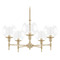 Hunter Fan Company Hunter Fan Company Xidane Alturas Gold Chandelier 19741