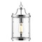 Golden Lighting Payton Chrome Mini Pendant by Golden Lighting 1157-M1L CH