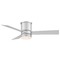 Modern Forms by WAC Lighting Axis 44-Inch LED Hugger Fan in Titanium Silver 3500K by Modern Forms FH-W1803-44L-35-TT