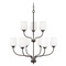 Generation Lighting Windom 28-Inch Bronze Chandelier by Generation Lighting 3102809-710