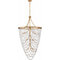 Fredrick Ramond Myra 65.50-Inch High Chandelier in Distressed Brass by Fredrick Ramond FR41598DA