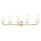 Z-Lite Z-Lite Montford Modern Gold Bathroom Light 7005-5V-MGLD