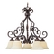 Maxim Lighting Manor Oil Rubbed Bronze Chandelier by Maxim Lighting 12206FIOI