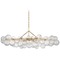 Visual Comfort Signature Collection Julie Neill Talia Linear Chandelier in Gild by Visual Comfort Signature JN5117GCG