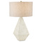 Currey and Company Lighting Currey and Company Elysium Natural Table Lamp with Drum Shade 6000-0866