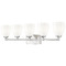 Z-Lite Z-Lite Oren Brushed Nickel Bathroom Light 7004-5V-BN