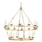 Hudson Valley Lighting Allendale Aged Brass Chandelier by Hudson Valley Lighting 3247-AGB