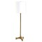 Uttermost Lighting The Uttermost Company Lautoka Brass Console & Buffet Lamp with Cylindrical Shade 30406-1