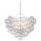 Visual Comfort Signature Collection Julie Neill Talia Grande Chandelier in Plaster White by Visual Comfort Signature JN5113PWCG