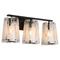 Quorum Lighting Prestige Aged Brass Bathroom Light by Quorum Lighting 5575-3-80