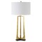 Uttermost Lighting The Uttermost Company Crossroads Antique Brass Table Lamp with Drum Shade 30345