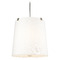 Z-Lite Z-Lite Weston Brushed Nickel Pendant Light with Empire Shade 3501P24-BN