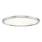 Quoizel Lighting Outskirts 20-Inch LED Flush Mount in Brushed Nickel by Quoizel Lighting OST1720BN