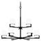 Quoizel Lighting Quoizel Lighting Seymour Matte Black Chandelier SEY5032MBK
