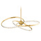 Corbett Lighting Corbett Lighting Alula Vintage Brass LED Chandelier 341-42-VB