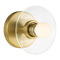 Designers Fountain Lighting Designers Fountain Litto Brushed Gold Sconce D294C-WS-BG