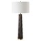 Uttermost Lighting The Uttermost Company Forage Dark Oak & Antique Brass Table Lamp with Drum Shade 30404-1